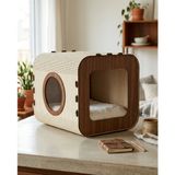 Bezos Özel Tasarım Vista MDF Kedi Evi bgBZSPTMR000001328