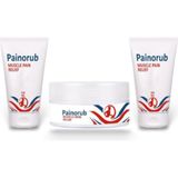 Bezos Painorub Muscle Pain-Relief Cream 50 ml / Ağrı Gidermeye Yardımcı Teskin Krem 3lü Paket