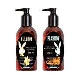 Bezos Playboy Massage Oil Warming And Vanilla Fragrances 120 ml Isıtıcılı ve Vanilya Kokulu Vücut Masaj Yagları - 1 Adet