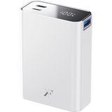 Bezos PW501 20.000 Mah Dijital Göstergeli 2 Adet 45W Type-C ve 22.5W USB Çıkışlı Şarj Pd Hızlı Şarj Powerbank - Beyaz - 001-Renkli