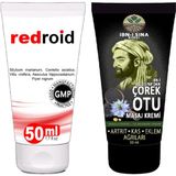 Bezos Redroid Hemeroid Baağsur Için 50 ml Kremi +Ibn-I Sina Çörek Otu Kremi 50 ml Sırt Bel Kas Diz Iskele