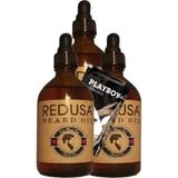 Bezos Redusa Beard Oil 3lü Sakal Bakım Yağı 100 ml + 1 Hediye Jel