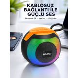 Bezos RGB Işıklı Taşınabilir Kablosuz Bluetooth Hoparlör Yeni Nesil - NLCAEB7919-7402