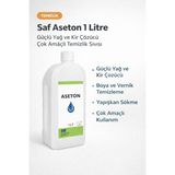 Bezos Saf Aseton 1 Litre Güçlü Yağ ve Kir Çözücü Çok Amaçlı Temizlik Sıvısı 1 Adet - Renkli
