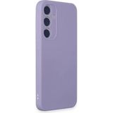 Bezos Samsung Galaxy A35 5g Uyumlu Kılıf First Silikon - Lila - 3030 Sempatik