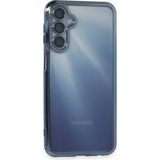 Bezos Samsung Galaxy A35 5g Uyumlu Kılıf Lensli Silikon - Açık Mavi - 3030 Sempatik