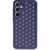 Bezos Samsung Galaxy A35 5g Uyumlu Kılıf Petek Silikon Kapak - Lacivert - 3030 Sempatik
