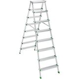 Bezos Sm 8+8 Çift Taraflı Alüminyum Merdiven - Belirtilmemiş