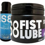Bezos Stimul8 Fist Lube 500ML Big Size Lubrikant + Stimul8 Masaj Yağı 60 ml
