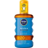 Bezos Sun Güneş Koruyucu Krem & Gkf+20 Uva+Uvb Suya Dayanikli ve Bronzluk Artirici 200ML