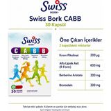 Bezos Swiss Bork Cabb Krom ve Bitkisel Bileşen Kompleksi 30 Kapsül