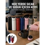 Bezos Uzun Süre Isı Koruma Sağlayan Dijital Göstergeli Termos Yeni Nesil - NLCAEB5324-8324