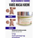 Bezos Var.ıs Bölgesi Için Bacak Onarmaya Besleyici Varicose Masaj Kremi 100 ml