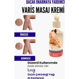 Bezos Var.ıs Bölgesi Için Bacak Onarmaya Besleyici Varison Masaj Kremi 100 ml