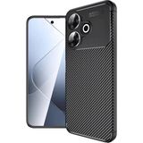 Bezos Xiaomi Redmi 13 4g Uyumlu Kılıf Auto Focus Karbon Kapak - Siyah - 3030 Sempatik