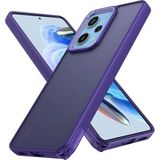 Bezos Xiaomi Redmi 13 4g Uyumlu Kılıf Elegant Kapak - Derin Mor - 3030 Sempatik