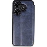 Bezos Xiaomi Redmi 13 4g Uyumlu Kılıf Flip Cover - Lacivert - 3030 Sempatik