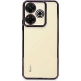 Bezos Xiaomi Redmi 13 4g Uyumlu Kılıf Lensli Silikon - Mor - 3030 Sempatik