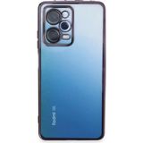 Bezos Xiaomi Redmi Note 12 Pro 5g Uyumlu Kılıf Lensli Silikon - Mor - 3030 Sempatik
