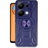 Bezos Xiaomi Redmi Note 13 4g Uyumlu Kılıf Lincoln Silikon - Lacivert - 3030 Sempatik