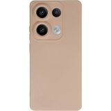 Bezos Xiaomi Redmi Note 13 4g Uyumlu Kılıf Nano Içi Kadife Silikon - Pudra - 3030 Sempatik