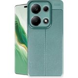 Bezos Xiaomi Redmi Note 13 Pro 4g Uyumlu Kılıf Auto Focus Kapak - Koyu Yeşil - 3030 Sempatik