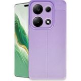 Bezos Xiaomi Redmi Note 13 Pro 4g Uyumlu Kılıf Auto Focus Kapak - Lila - 3030 Sempatik
