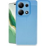 Bezos Xiaomi Redmi Note 13 Pro 4g Uyumlu Kılıf Auto Focus Kapak - Mavi - 3030 Sempatik
