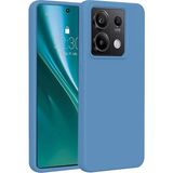 Bezos Xiaomi Redmi Note 13 Pro 4g Uyumlu Kılıf First Silikon - Mavi - 3030 Sempatik