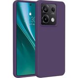 Bezos Xiaomi Redmi Note 13 Pro 4g Uyumlu Kılıf First Silikon - Mor - 3030 Sempatik