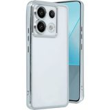 Bezos Xiaomi Redmi Note 13 Pro 4g Uyumlu Kılıf Lensli Silikon - Gümüş - 3030 Sempatik