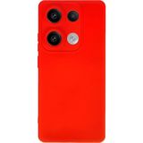 Bezos Xiaomi Redmi Note 13 Pro 4g Uyumlu Kılıf Nano Içi Kadife Silikon - Kırmızı - 3030 Sempatik