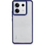 Bezos Xiaomi Redmi Note 13 Pro 4g Uyumlu Kılıf Power Silikon - Lacivert - 3030 Sempatik