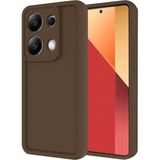 Bezos Xiaomi Redmi Note 13 Pro 4g Uyumlu Kılıf Viera Silikon - Kahverengi - 3030 Sempatik