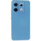 Bezos Xiaomi Redmi Note 13 Pro 5g Uyumlu Kılıf Nano Içi Kadife Silikon - Mavi - 3030 Sempatik