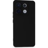 Bezos Xiaomi Redmi Note 13 Pro 5g Uyumlu Kılıf Nano Içi Kadife Silikon - Siyah - 3030 Sempatik
