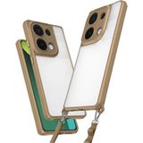 Bezos Xiaomi Redmi Note 13 Pro 5g Uyumlu Kılıf Penta Silikon Kılıf - Çöl Titanyum - 3030 Sempatik