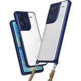 Bezos Xiaomi Redmi Note 13 Pro Plus Uyumlu Kılıf Penta Silikon Kılıf - Lacivert - 3030 Sempatik