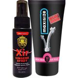Bezos Xir Delayspray 60 ml + Maxi Size Cream 50 ml Krem: Erkeğe Zaman Geci.ktirici Set - Belirtilmemiş