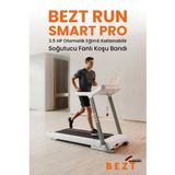 Bezt BZT-SPR600W Run Smart Pro Profesyonel Koşu Bandı Beyaz