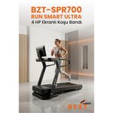 Bezt BZT-SPR700B Run Smart Ultra Ekranlı Koşu Bandı Siyah