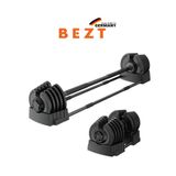 Bezt Premium Sports 2in1 Ayarlanabilir Halter Dambıl Seti 40 kg Siyah