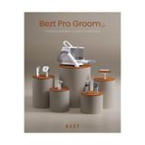 Bezt Pro Groom Vakumlu Kedi Köpek Bakım Seti ve Tıraş Makinesi - Sessiz Evcil Hayvan Tüy Kesme & Toplama Kiti