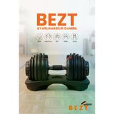 Bezt Pro Sports Ayarlanabilir Dambıl Seti 2.25 Kg Dan 24 Kg A Kadar