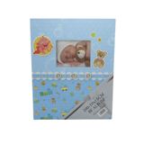 BF ALBÜM 10X15 200'lük Bebek Albümü desenli (Penceresiz) (MAVİ DESENLİ)
