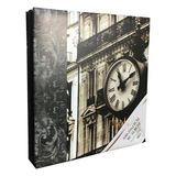 Bf Albüm 10X15 500'LÜK Manzaralı Beyaz Sayfalı Fotoğraf Albümü (Saat Desenli) - Çok Renkli