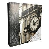 BF Albüm 10X15 500'Lük Manzaralı Beyaz Sayfalı Fotoğraf Albümü (SAAT DESENLİ)