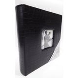 BF ALBÜM 10x15cm. 200’lük Pencereli Deri Memory Fotoğraf Albümü ( SİYAH )