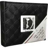 Bf Albüm Fotoğraf Albümü 100'lü Deri 13 x 18 cm - Siyah