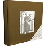 Bf Albüm Fotoğraf Albümü 10X15 500'LÜK Koton Siyah Sayfalı Anı Albümü - Yeşil - 10 x 15 cm